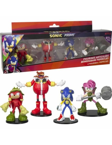 Jointed Figures Sonic Prime 4 Pieces