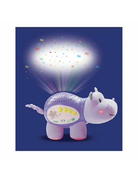 Soft toy with sounds Vtech Hippo Dodo Starry Night (FR) Purple