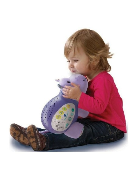 Soft toy with sounds Vtech Hippo Dodo Starry Night (FR) Purple