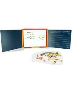 Double-sided Slate Jeujura Triptych wooden table 3 faces Magnetic 2