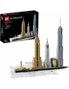 Construction set Lego Architecture 21028 New York Multicolour 600 Pieces