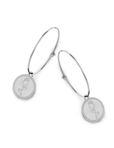 Ladies' Earrings CO88 Collection 8CE-70040 Silver