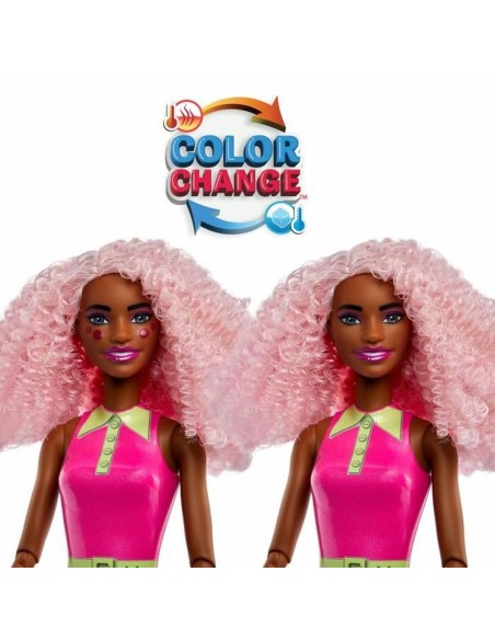 Baby Doll with Accessories Barbie Pop Reveal Scented Doll Bubble Tea Series
