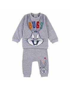 Baby's Tracksuit Looney Tunes Grey