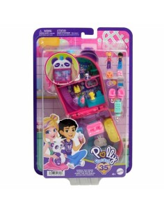 Playset Polly Pocket Panda Bubble Tea-Box with 2 mini-figures and panda HWN95 2