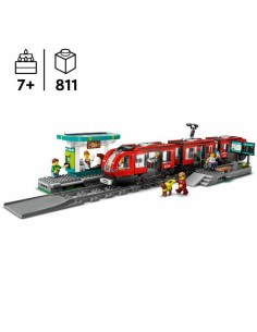 Construction set Lego 60423 Downtown Tram and Station Multicolour 2
