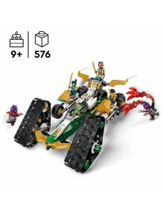 Construction set Lego Ninja Team Combo Vehicle Multicolour 576 Pieces 2
