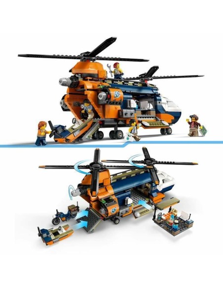 Construction set Lego 60437 Jungle Explorer Helicopter Base Camp Multicolour