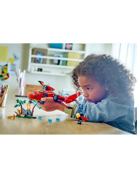 Playset Lego 60413 City Fire Rescue Plane