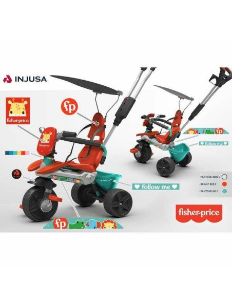 Tricycle Injusa Multicolour 6 Kg 45,5 x 95 x 102 cm