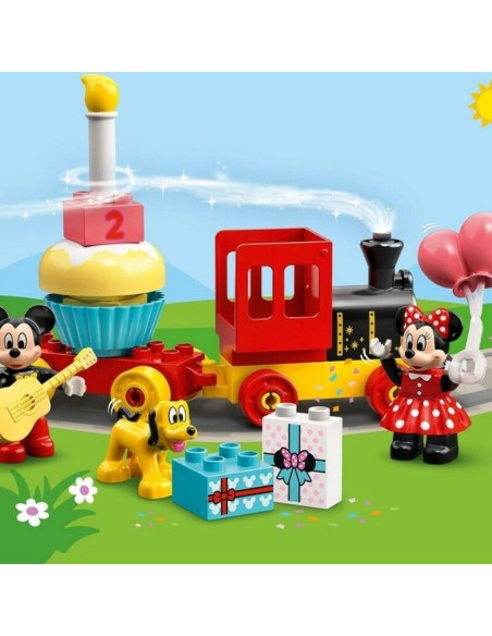 Playset Duplo Mickey and Minnie Birthday Train Lego 10941 Mickey and Minnie Birthday Train 36 cm