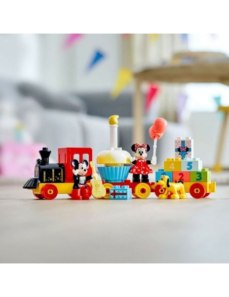 Playset Duplo Mickey and Minnie Birthday Train Lego 10941 Mickey and Minnie Birthday Train 36 cm
