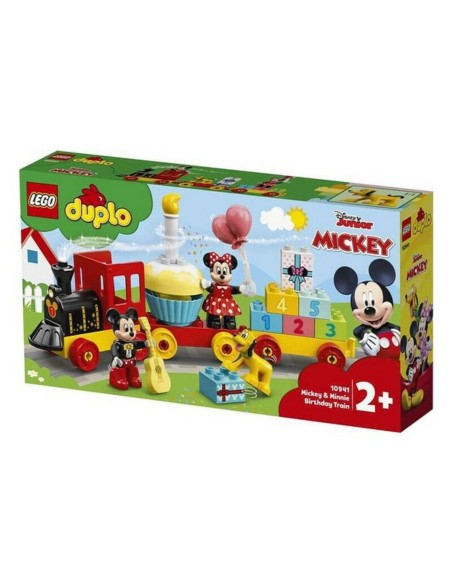 Playset Duplo Mickey and Minnie Birthday Train Lego 10941 Mickey and Minnie Birthday Train 36 cm