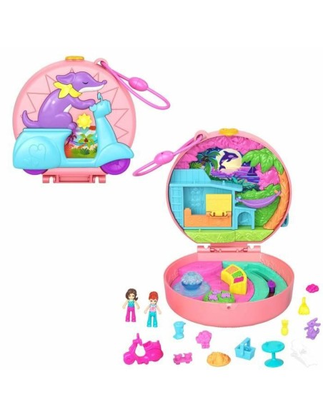 Baby Doll with Accessories Polly Pocket Moped Adventure