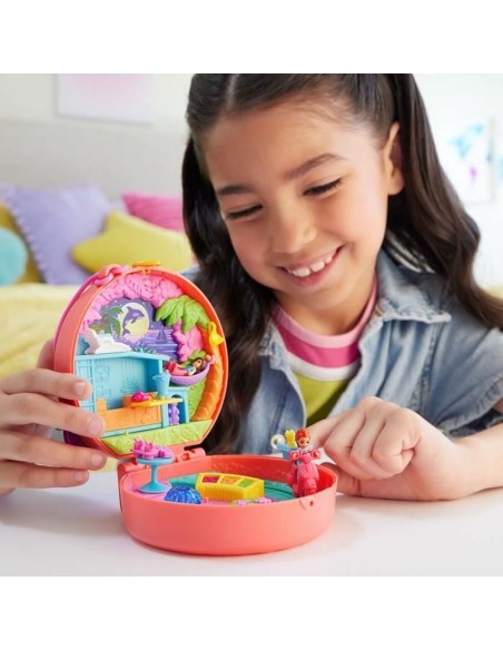 Baby Doll with Accessories Polly Pocket Moped Adventure