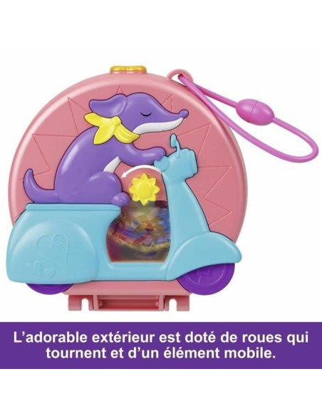 Baby Doll with Accessories Polly Pocket Moped Adventure