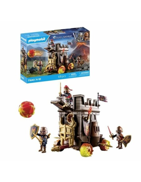 Playset Playmobil 71643 - Burnham Raiders tank 68 Pieces