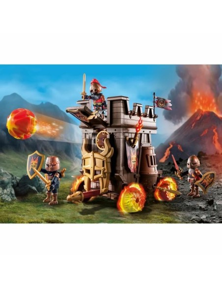 Playset Playmobil 71643 - Burnham Raiders tank 68 Pieces
