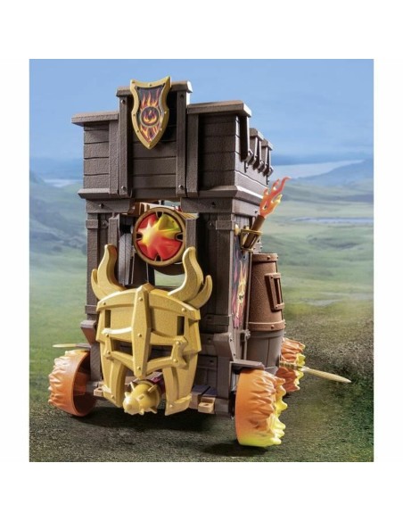 Playset Playmobil 71643 - Burnham Raiders tank 68 Pieces