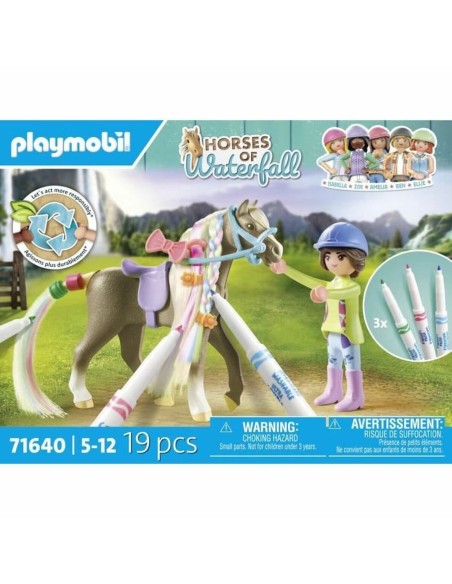 Playset Playmobil 71640 Horses of Waterfall 19 Pieces