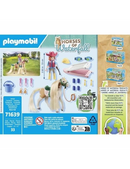 Playset Playmobil 71639 Ellie with horse 33 Pieces