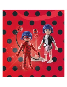 Playset Playmobil 71336 Miraculous: Marinette & Ladybug 16 Pieces 2