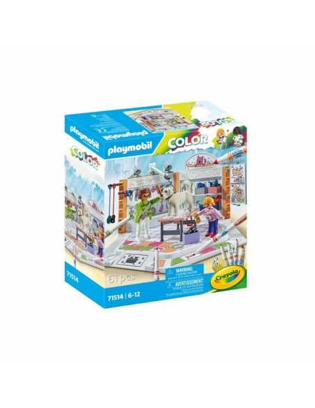 Playset Playmobil Color 71514 Grooming Salon 61 Pieces