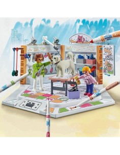Playset Playmobil Color 71514 Grooming Salon 61 Pieces 2