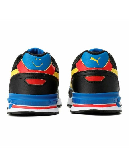 Sports Shoes for Kids Puma Graviton SMILEYWORLD Jr Black