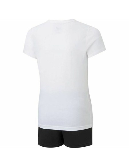 Children's Sports Outfit Puma Logo Tee White