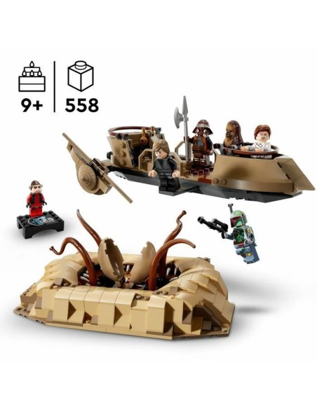 Construction set Lego 75396 Desert Skiff & Sarlacc Pit Multicolour 558 Pieces