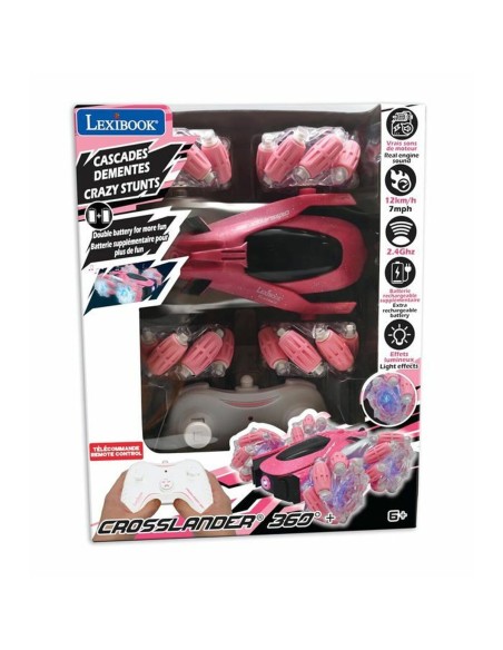 Remote-Controlled Car Lexibook Crosslander 360 Pink/Black