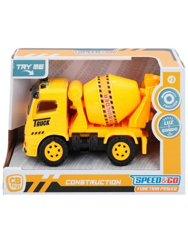 Truck Public Works Speed & Go 14,5 x 9 x 7,5 cm (6 Units)