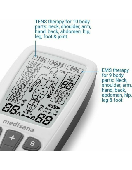 Muscle Electrostimulator Medisana Black/White