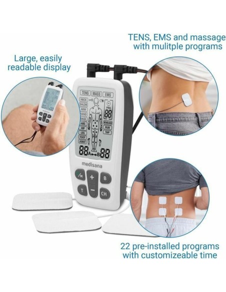 Muscle Electrostimulator Medisana Black/White
