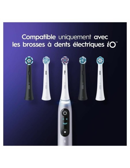 Replacement Head Oral-B iO White Black 4 Units