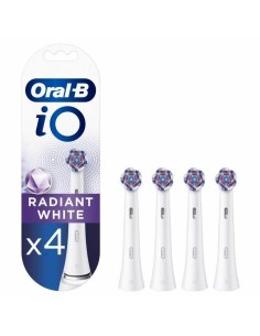 Replacement Head Oral-B iO White Black 4 Units 2