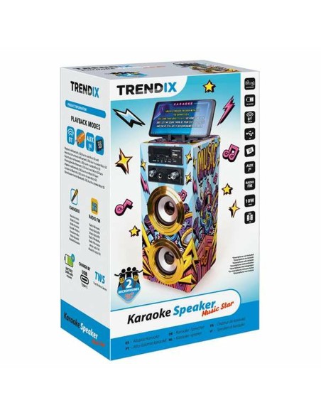 Speaker with Karaoke Microphone