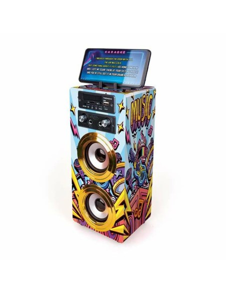 Speaker with Karaoke Microphone
