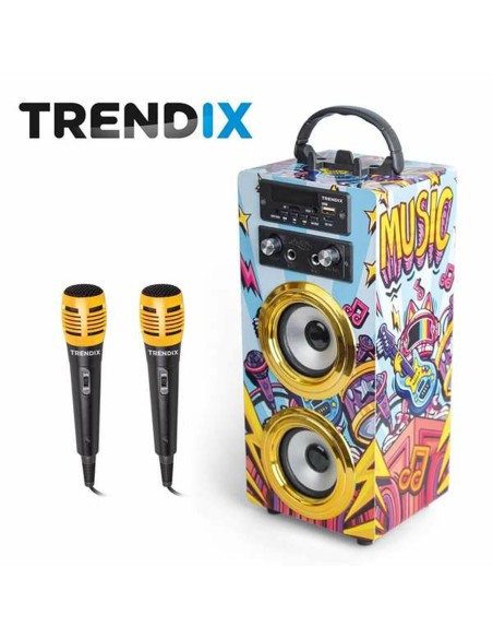 Speaker with Karaoke Microphone