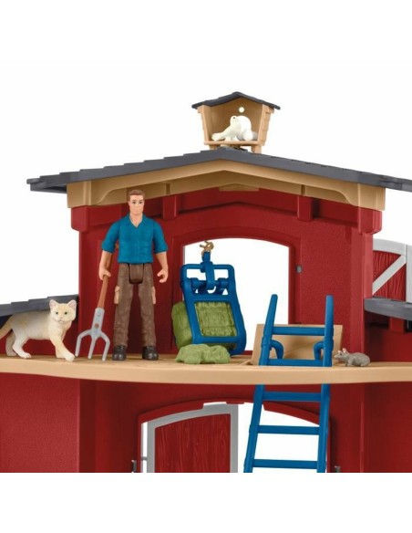 Children's play house Schleich 42606 Red
