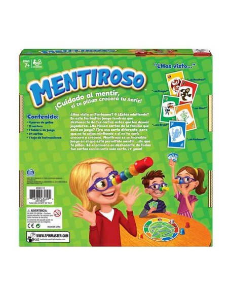 Board game Spin Master Mentiroso 29 Pieces 26,67 x 26,67 x 5,08 cm