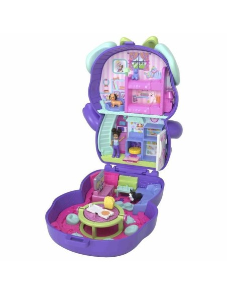 Playset Polly Pocket PUPPY PYJAMA PARTY BOX