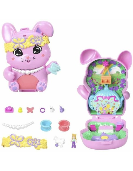Playset Polly Pocket Tea Time Rabbit Box