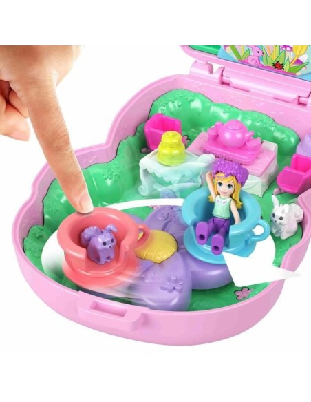 Playset Polly Pocket Tea Time Rabbit Box