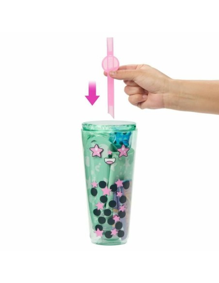 Baby Doll with Accessories Barbie Pop Reveal Scented Doll Bubble Tea Series