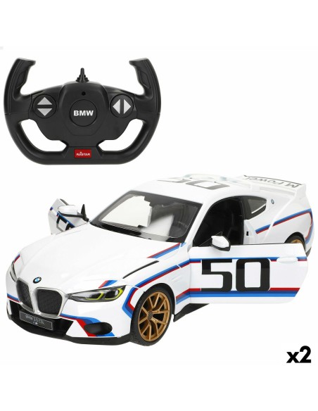 Remote-Controlled Car BMW Blue Red 1:14 34 x 10 x 13,5 cm (2 Units)