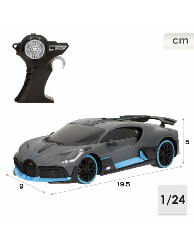Remote-Controlled Car Bugatti 19,5 x 5 x 9 cm (6 Units)