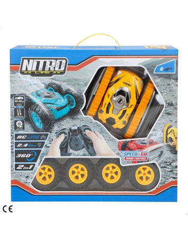 Remote-Controlled Car 15 x 7 x 14 cm (4 Units)