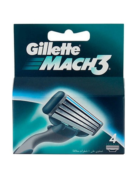 Replacement Shaver Blade Gillette (4 Units) (4 uds)